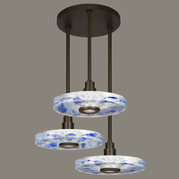 Multi Light Pendant 32" Width Multi Light Pendant 32" Width