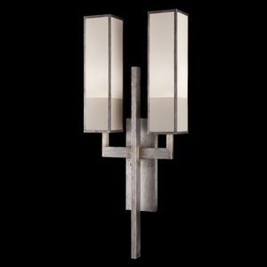F7330502GU Perspectives Multi Bulb Wall Sconce - Silver Leaf F7330502GU Perspectives Multi Bulb Wall Sconce - Silver Leaf