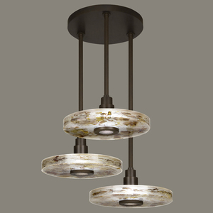 F82364011ST Crystal Bakehouse Multi Light Pendant Light - Bronze F82364011ST Crystal Bakehouse Multi Light Pendant Light - Bronze