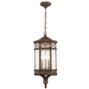 F837082ST Holland Park Hanging Hanging Lantern - Antique Bronze F837082ST Holland Park Hanging Hanging Lantern - Antique Bronze