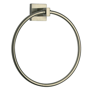 F8407100BN Scala Towel Ring Bathroom Accessory - Brushed Nickel F8407100BN Scala Towel Ring Bathroom Accessory - Brushed Nickel
