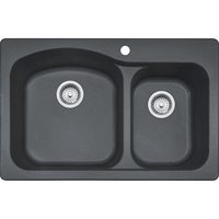 Double Bowl Kitchen Sink 33 x 22 x 9 Double Bowl Kitchen Sink 33 x 22 x 9