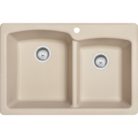 Double Bowl Kitchen Sink 33 x 22 Double Bowl Kitchen Sink 33 x 22