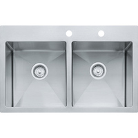 Double Bowl Kitchen Sink 33 x 22 Double Bowl Kitchen Sink 33 x 22