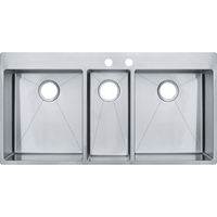 Triple Bowl Kitchen Sink 43 x 22 Triple Bowl Kitchen Sink 43 x 22