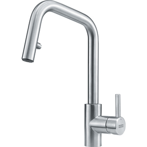 FFF4250 Kubus Pull-Out Spray Kitchen Faucet - Stainless Steel FFF4250 Kubus Pull-Out Spray Kitchen Faucet - Stainless Steel