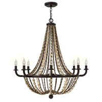 Mid Sized Chandelier 34" Width