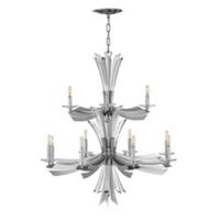 Mid Sized Chandelier 34" Width