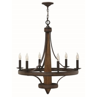 Mid Sized Chandelier 29" Width