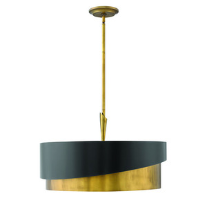 FFR34315HBR Gigi Down Light Pendant Light - Heritage Brass FFR34315HBR Gigi Down Light Pendant Light - Heritage Brass