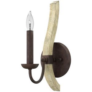 FFR40570IRR Middlefield 1 Bulb Wall Sconce - Iron Rust FFR40570IRR Middlefield 1 Bulb Wall Sconce - Iron Rust
