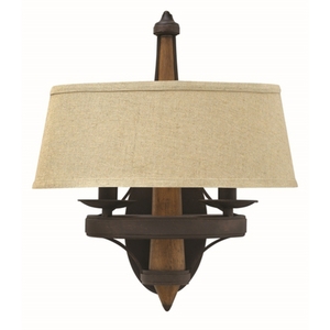 FFR41242VBZ Bastille Multi Bulb Wall Sconce - Vintage Bronze FFR41242VBZ Bastille Multi Bulb Wall Sconce - Vintage Bronze