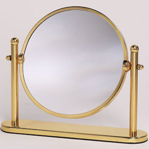 GAT1390 Magnifying Mirror Bathroom Accessory - Polished Brass GAT1390 Magnifying Mirror Bathroom Accessory - Polished Brass