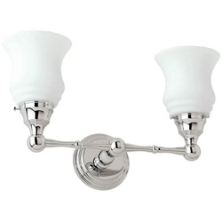 Bathroom Lighting (2 Bulbs) 17-3/16" Width Bathroom Lighting (2 Bulbs) 17-3/16" Width