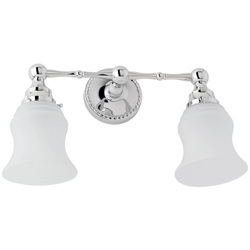 Bathroom Lighting (2 Bulbs) 17-3/16" Width Bathroom Lighting (2 Bulbs) 17-3/16" Width