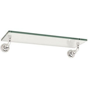 G4534T24PN Columnar Vanity Shelf Bathroom Accessory - Polished Nickel G4534T24PN Columnar Vanity Shelf Bathroom Accessory - Polished Nickel