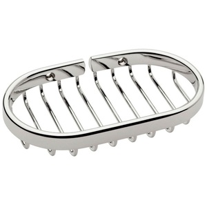 GG500PC Splashables Soap Dish Bathroom Accessory - Chrome GG500PC Splashables Soap Dish Bathroom Accessory - Chrome