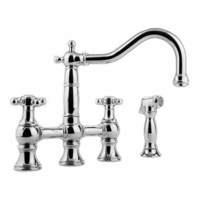 Two Handle Kitchen Faucet Bridge Faucet Two Handle Kitchen Faucet Bridge Faucet
