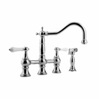 Two Handle Kitchen Faucet Bridge Faucet Two Handle Kitchen Faucet Bridge Faucet