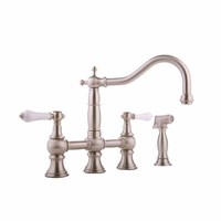 Two Handle Kitchen Faucet Bridge Faucet Two Handle Kitchen Faucet Bridge Faucet