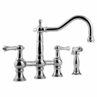 Two Handle Kitchen Faucet Bridge Faucet Two Handle Kitchen Faucet Bridge Faucet