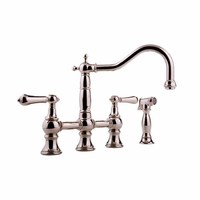 Two Handle Kitchen Faucet Bridge Faucet Two Handle Kitchen Faucet Bridge Faucet