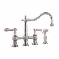 Two Handle Kitchen Faucet Bridge Faucet Two Handle Kitchen Faucet Bridge Faucet