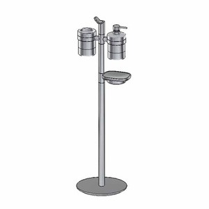 GG9156PC Sento Soap Dispenser Bathroom Accessory - Polished Chrome GG9156PC Sento Soap Dispenser Bathroom Accessory - Polished Chrome