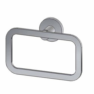 GG9205PC Sento Towel Ring Bathroom Accessory - Polished Chrome GG9205PC Sento Towel Ring Bathroom Accessory - Polished Chrome