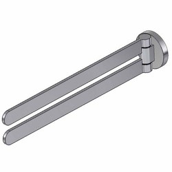 Towel Bar 13-7/8" Bar Length Towel Bar 13-7/8" Bar Length