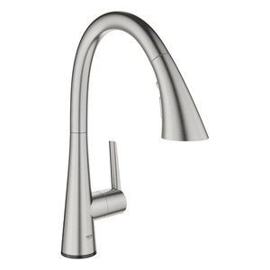 G32298dc1 Ladylux Pull Out Spray Kitchen Faucet Supersteel