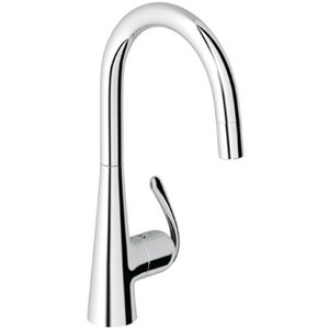 G32226000 Ladylux Pull Out Spray Kitchen Faucet Starlight Chrome Ladylux Pull Out Spray Kitchen Faucet