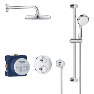 G34745000 Cube Two Wall Diverter System Custom Shower System - Starlight Chrome G34745000 Cube Two Wall Diverter System Custom Shower System - Starlight Chrome