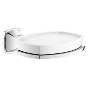 G40628000 Grandera Soap Dish Bathroom Accessory - StarLight Chrome G40628000 Grandera Soap Dish Bathroom Accessory - StarLight Chrome