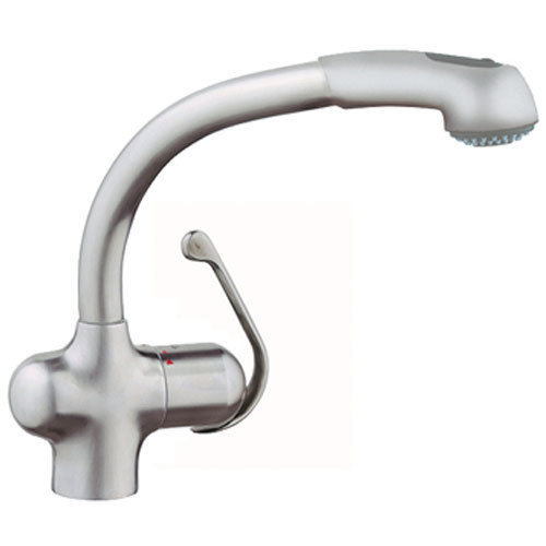 G33759SD0 LadyLux Pull-Out Spray Kitchen Faucet - RealSteel G33759SD0 LadyLux Pull-Out Spray Kitchen Faucet - RealSteel
