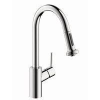 Pull-Out Spray Kitchen Faucet Single Hole
