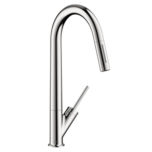 AX10821001 Starck Pull-Out Spray Kitchen Faucet - Chrome AX10821001 Starck Pull-Out Spray Kitchen Faucet - Chrome