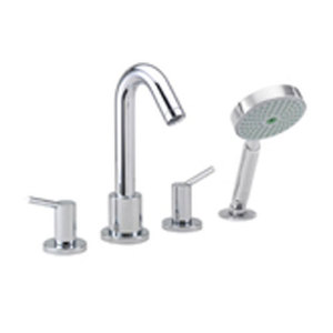 H32314001/H06646000 Talis S Deck Mount With Handshower Tub Faucet - Chrome H32314001/H06646000 Talis S Deck Mount With Handshower Tub Faucet - Chrome