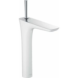 H15072401 Puravida Single Hole Bathroom Faucet White Chrome At