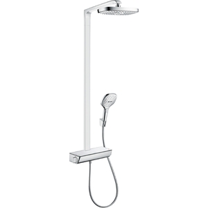 H04610400 Raindance Custom Shower System Trim Trim Kit - White / Chrome H04610400 Raindance Custom Shower System Trim Trim Kit - White / Chrome