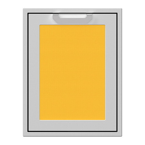 HAGTRC20YW Trash Receptacle Outdoor Kitchen - Sol HAGTRC20YW Trash Receptacle Outdoor Kitchen - Sol