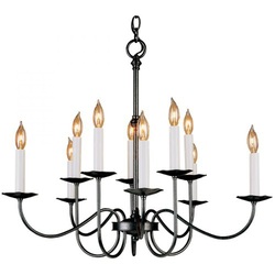 Mid Sized Chandelier 27-1/10" Width Mid Sized Chandelier 27-1/10" Width