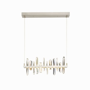 H1397341006 Solitude Linear Pendant Pendant Light - Vintage Platinum H1397341006 Solitude Linear Pendant Pendant Light - Vintage Platinum