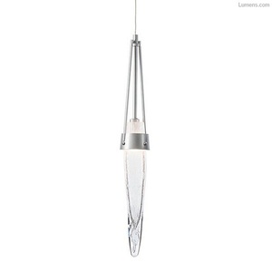 H1610411000 Icicle Down Light Pendant Light - Vintage Platinum H1610411000 Icicle Down Light Pendant Light - Vintage Platinum