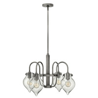 Mid Sized Chandelier 24-1/2" Width