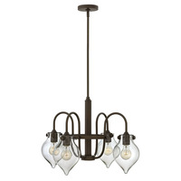 Mid Sized Chandelier 24-1/2" Width