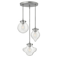 Multi Light Pendant 19-3/4" Width