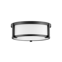 Flush Mount Ceiling Light 13-1/4" Width