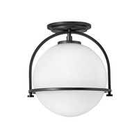 Flush Mount Ceiling Light 11-1/2" Width