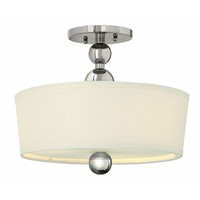 Semi Flush Mount 14-3/4" Width